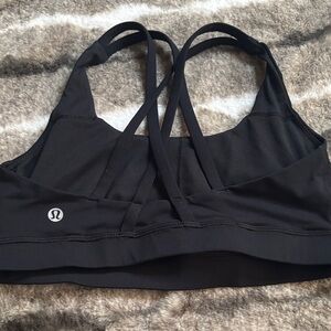 lululemon athletica Classic Black Sports Bra
